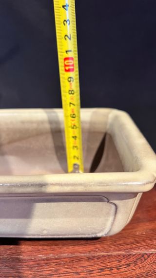 MACETA BONSAI MAME SHOHIN RECTANGULAR BLANCA