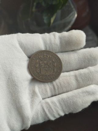🪙 Moneda 10 centimos 1877 Alfonso XII