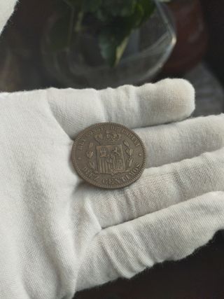 🪙 Moneda 10 centimos 1877 Alfonso XII