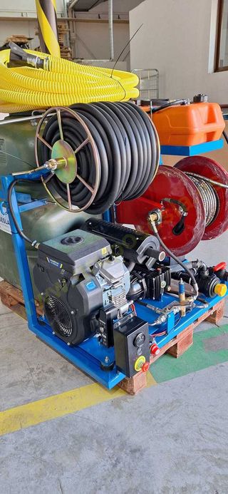 EQUIPO DESATASCO Y LIMPIEZA PROFESIONAL 500 LITROS