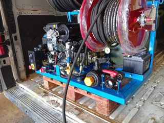 EQUIPO DESATASCO Y LIMPIEZA PROFESIONAL 500 LITROS