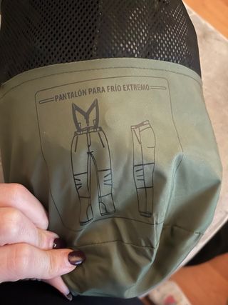 Pantalon de frio extremo camuflaje