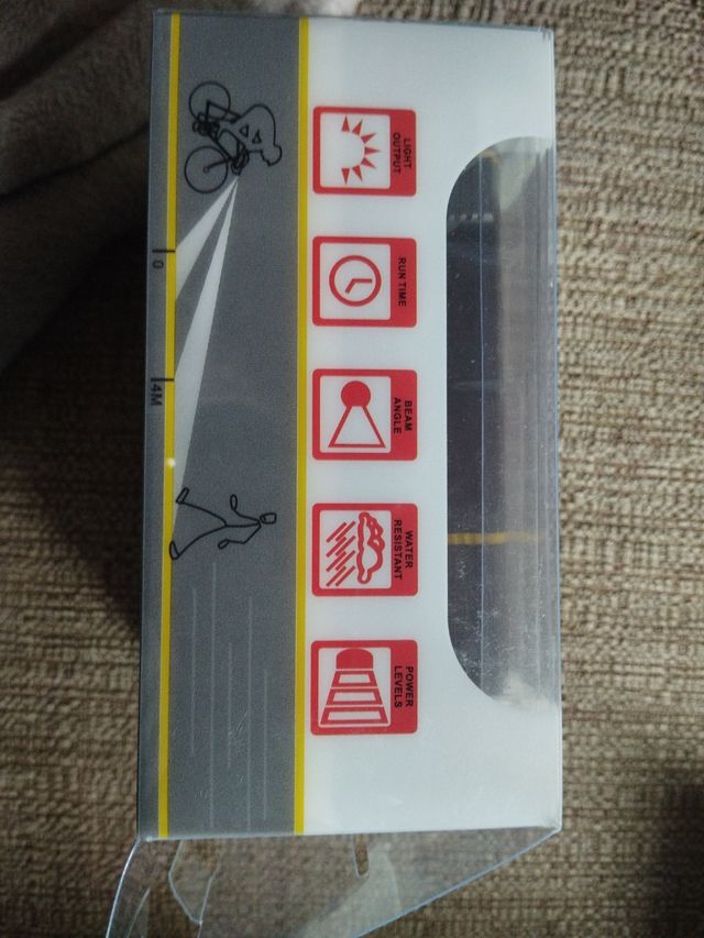 Faro bicicleta recargable led