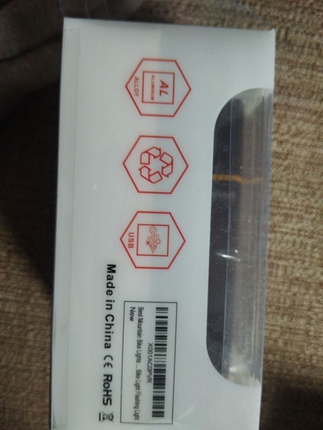 Faro bicicleta recargable led