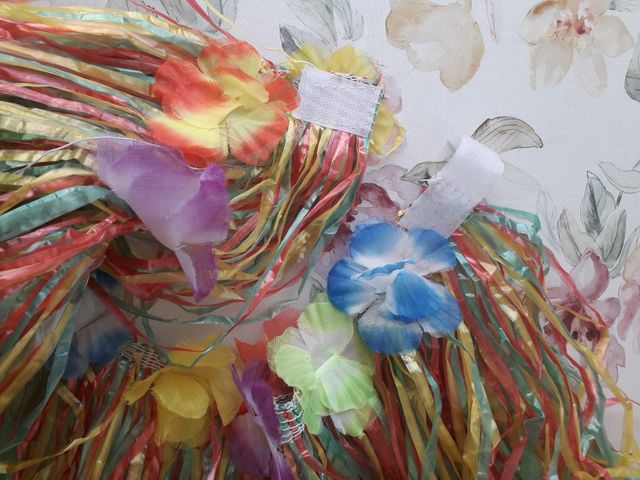 Conjunto disfraz hawaiana