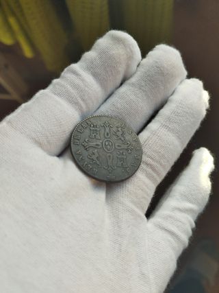 🪙Moneda 8 maravedis 1840 isabel ll SG