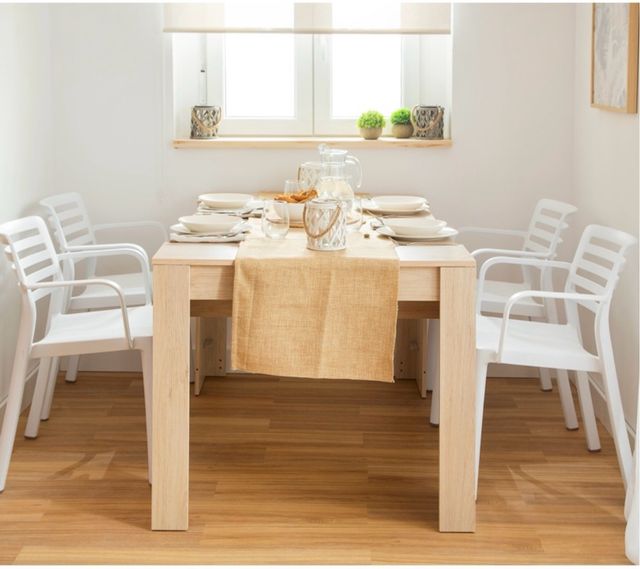 MESA COMEDOR EXTENSIBLE 5 posiciones