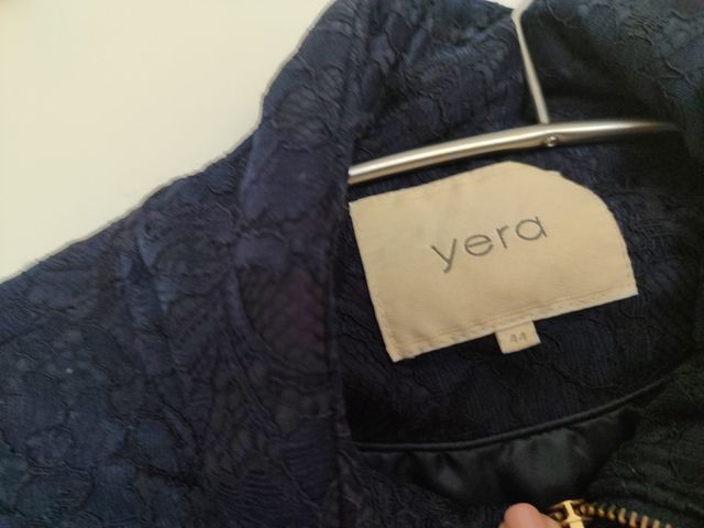 Anorak Azul marino Yera de Encaje