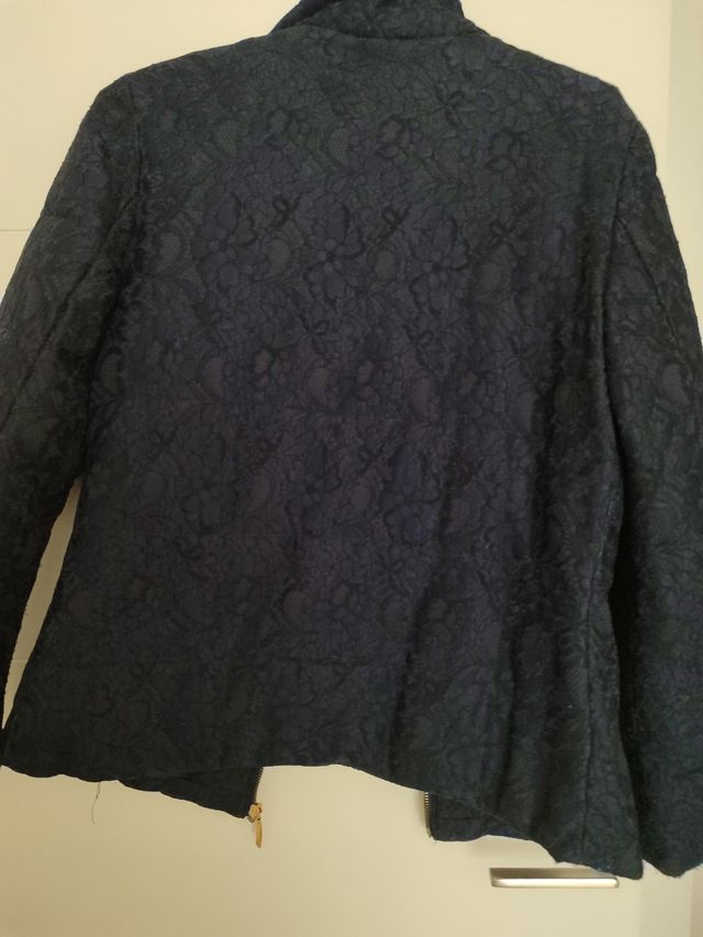 Anorak Azul marino Yera de Encaje