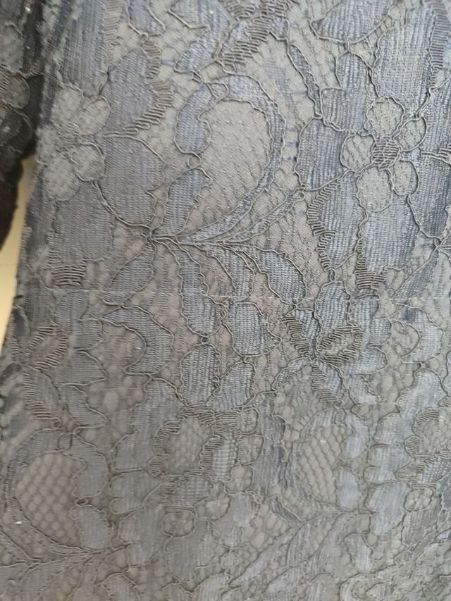 Anorak Azul marino Yera de Encaje