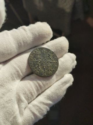 🪙 Moneda 8 maravedis 1845 Isabel ll SG