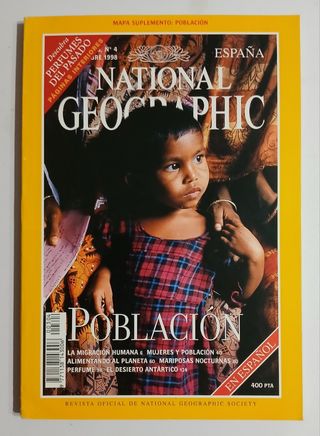 Lote 6 revistas National Geographic