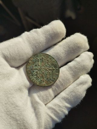 🪙 Moneda 8 maravedis 1837 Isabel ll SG