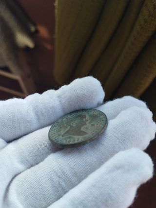 🪙 Moneda 8 maravedis 1837 Isabel ll SG