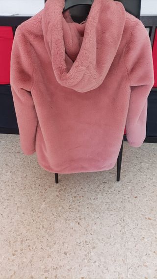 Abrigo de pelo niña talla 9 - 10 años 140cm