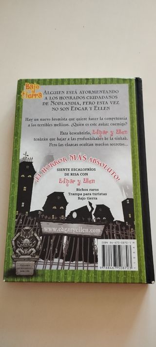 Bajo tierra (Edgar y ellen) (Spanish Edition)