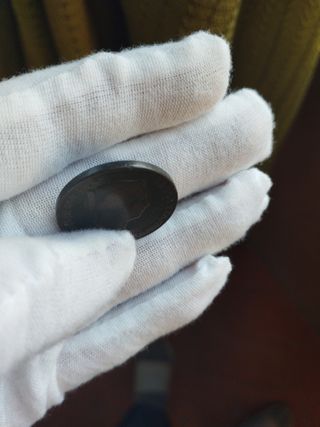 🪙Moneda 25 centimos real 1856 Isabel ll SG