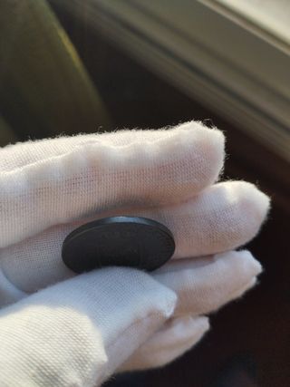 🪙Moneda 25 centimos real 1856 Isabel ll SG