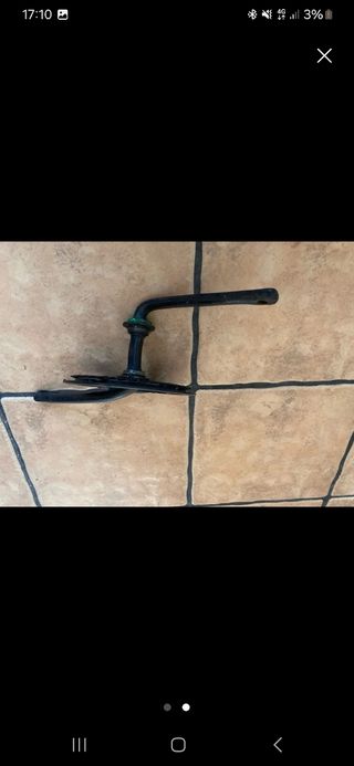 Cuadro y pedalier bmx