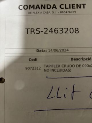 Tapiflex somier sin patas