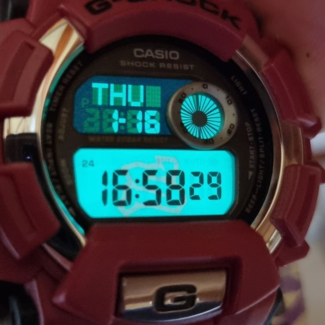 Casio G-shock DW-9500 metrónomo