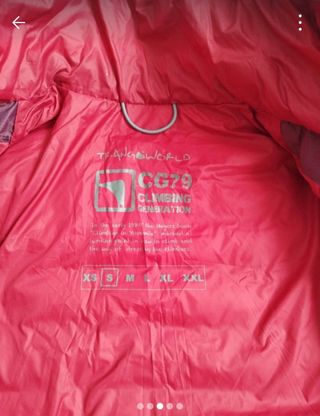 Chaqueta plumas Trangoworld 