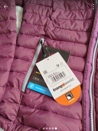 Chaqueta plumas Trangoworld 