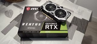 Tarjeta gráfica nvidia Rtx 2070 msi ventus Gp Ed.