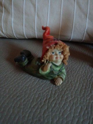 6 Folletti decorati a mano