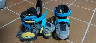 Patines tres ruedas