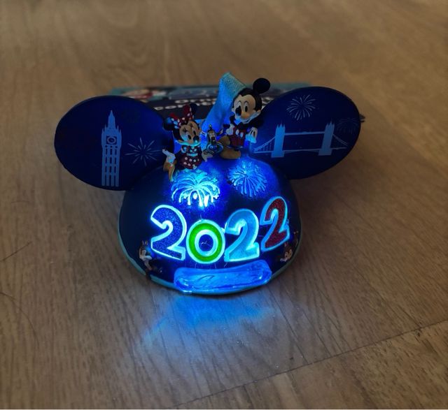 Adorno luz sombrero Mickey 2022