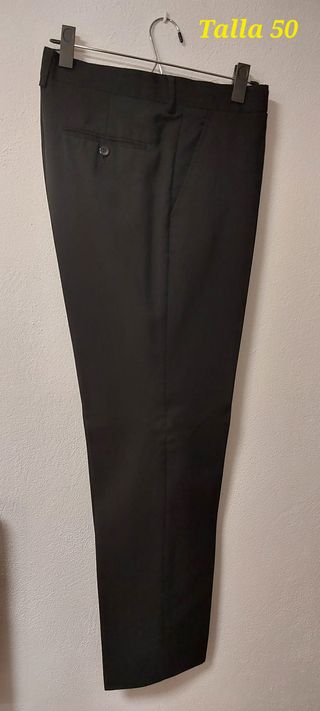 traje hombre negro