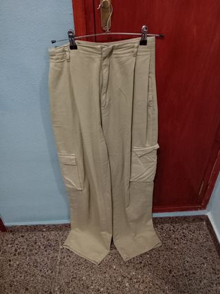 Pantalón cargo mujer