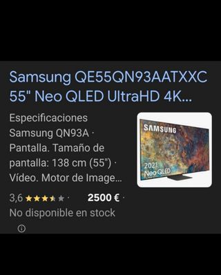 SMART TV 55" SAMSUNG NEO QLED