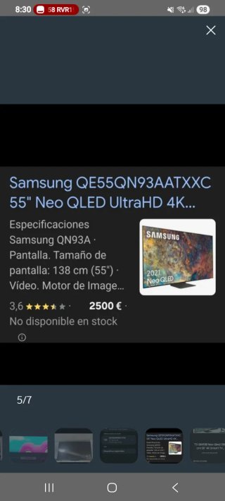 SMART TV 55" SAMSUNG NEO QLED