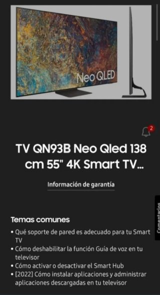 SMART TV 55" SAMSUNG NEO QLED