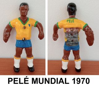 Muñeco de futbolin Pele