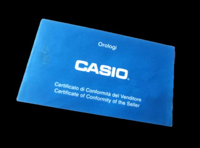OROLOGIO UOMO CASIO AMW-500