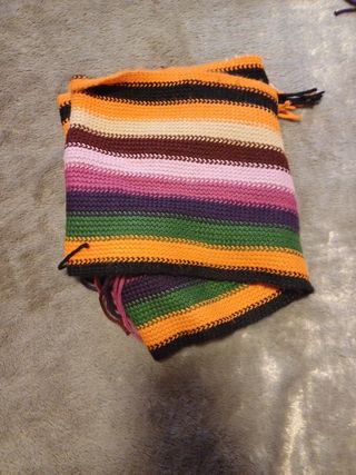 Lote 5 bufandas hombre. Varios colores.