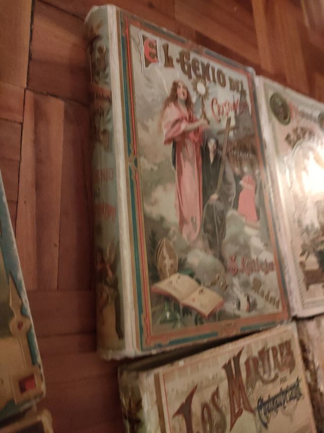 7 libros, biblioteca perla Calleja