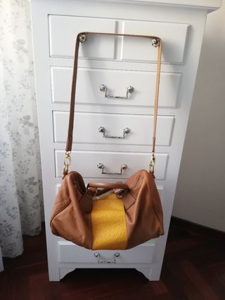Bolso de mano en piel Dayaday