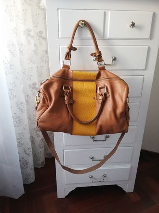 Bolso de mano en piel Dayaday