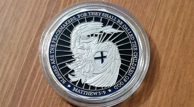 Monedas conmemorativas Policía USA.