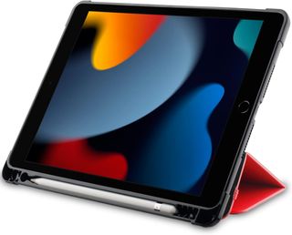 Funda iPad 10.2¨(8.ª/9.ª generación) roja/negra