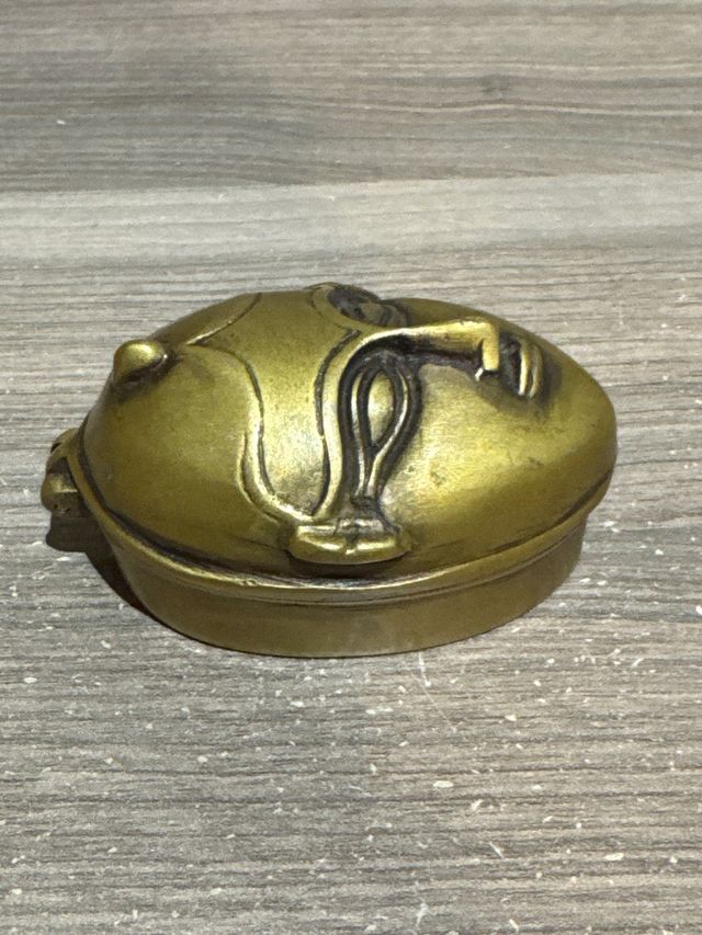 Rara pieza de latón o bronce de la India antigua