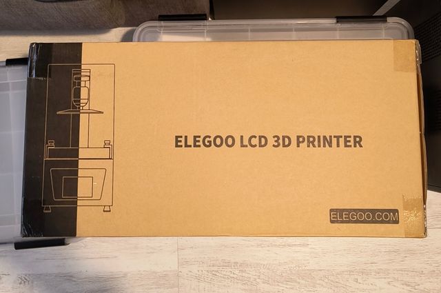 Impresora elegoo 3D Mars + resina