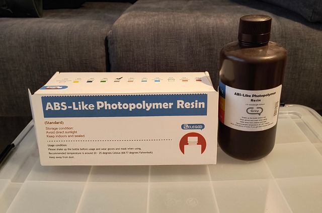 Impresora elegoo 3D Mars + resina