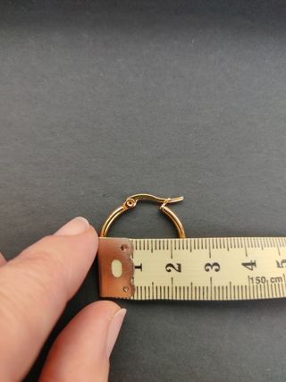 Paga 1 y llévate 2- Pendientes aro dorados