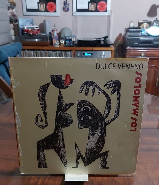 LP in vinile dei Los Manolos, sweet poison.