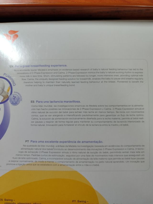 Sacaleches eléctrico